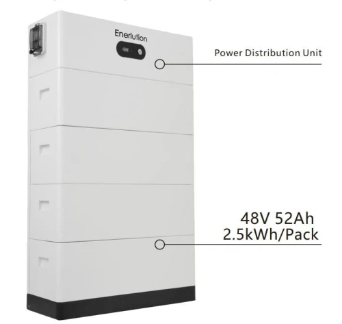 Batterie de stockage d'énergie empilable haute tension
