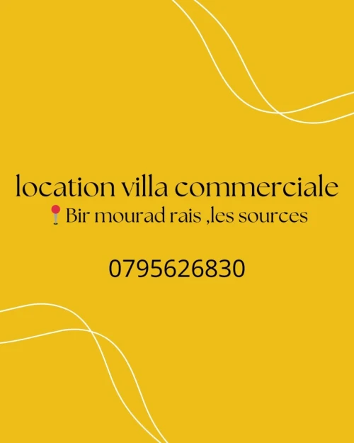 Location Villa Alger Bir mourad rais