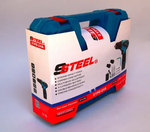 NIVEAU LASER PORTABLE 16 LIGNES 4D AVEC 2 BATTERIES, NIVELLEMENT AUTOMATIQUE Ssteel Algérie 