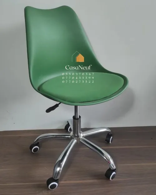 Chaises de bureau tulipe et filet