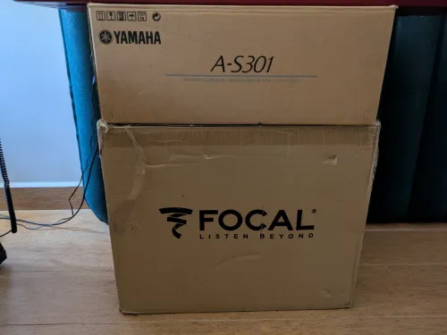 Sono Hi-Fi / Monitoring - Enceintes Focal Aria 906 + Ampli Yamaha AS301