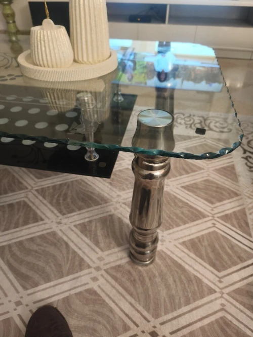 Table basse verre