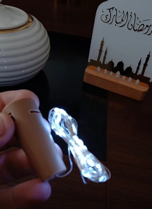 Guirlandes LED BLANC A PILE