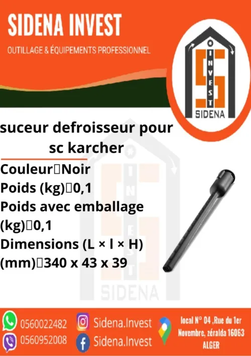 suceur defroisseur pour sc KARCHER