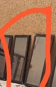 02 Fenêtres aluminium imposte couleur bronze verre fumé