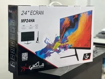 ECRAN MAXIPOWER 24" full hd 2ms hdmi - vga audio