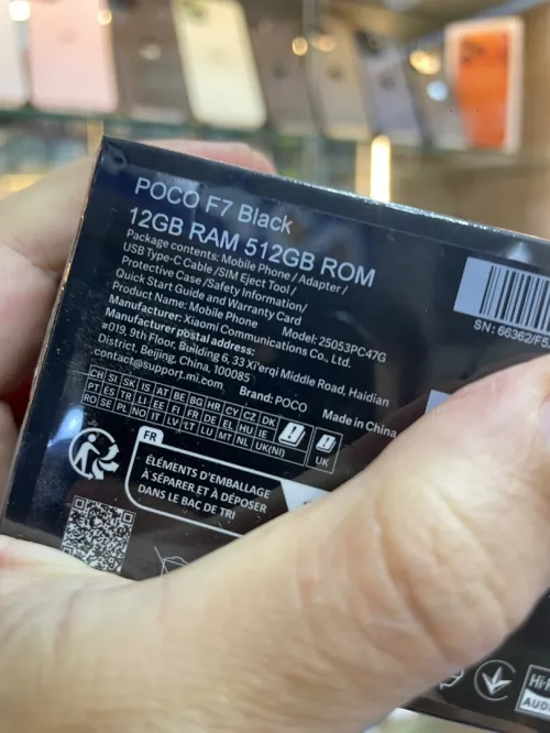 Poco F7 512GB RAM 12GB 2sim Global 