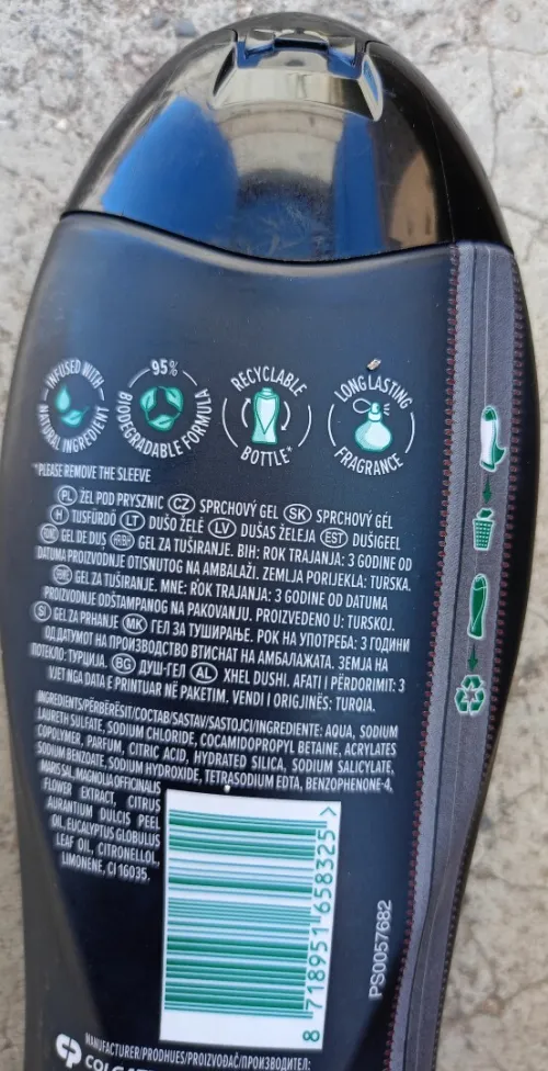 Gel douche Palmolive