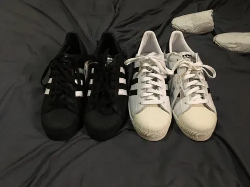 Deux Superstar 82 original 100% vrai cuir premium 44 2/3