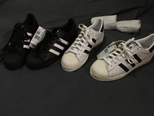 Deux Superstar 82 original 100% vrai cuir premium 44 2/3