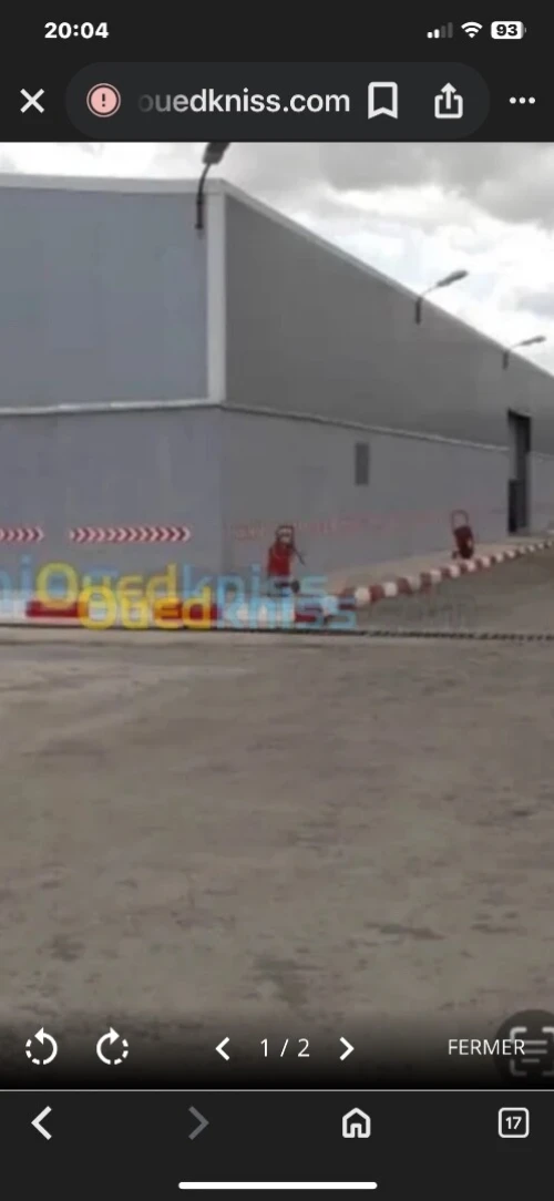 Location Hangar - Usine Sétif Setif