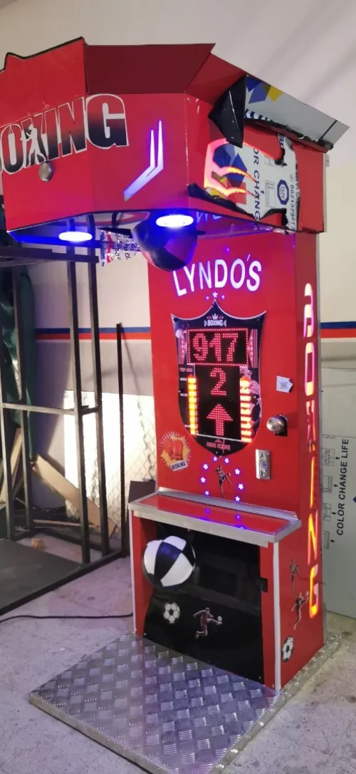 Machine de boxe , boxing machine , punching-ball ، الة الملاكمة  ، جهاز قياس قوة اللكمة 
