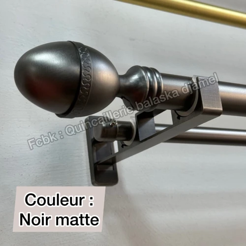 Tringle luxé plusieurs dimensions et couleur