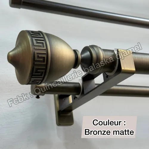 Tringle luxé plusieurs dimensions et couleur