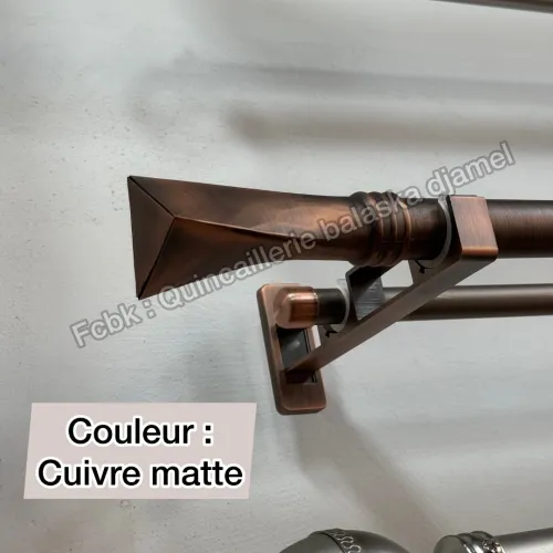 Tringle luxé plusieurs dimensions et couleur