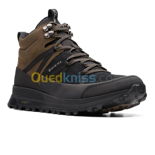 ClarksATLTrekRiseGTX Black Sde