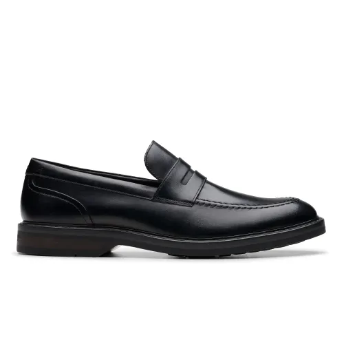 Aldwin Step Black Leather