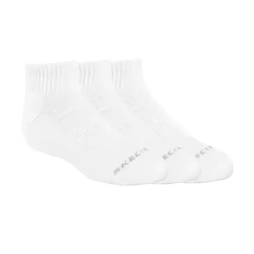 3Pk Unisex 1/2 Terry Qtr Crew