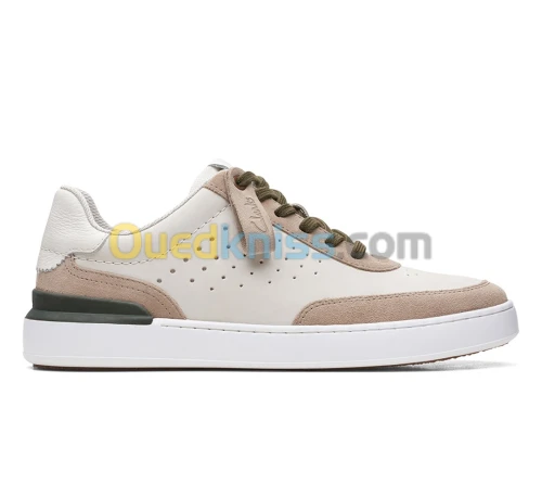 CLARKS CourtLite Tor Off White Combi