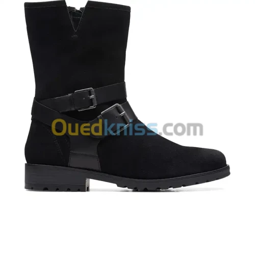 Clarkwell Mid Black Wlined Lea