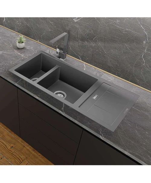 Évier de cuisine en granit (Quartz)
