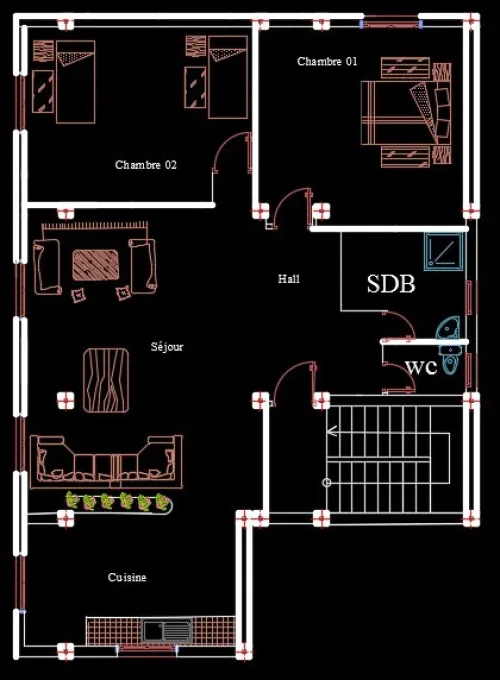 étude et suivi des plans béton armé 