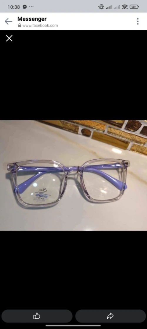 Lunette reposantes et bleue bloc