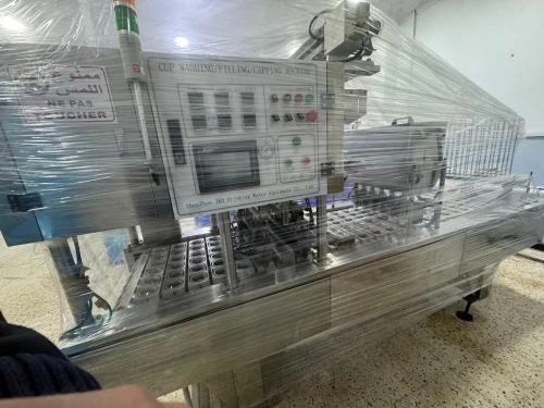 Cup washing/Filling/Capping Machine