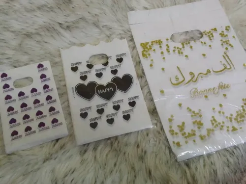 Sac plastique cosmétiques et jewelery