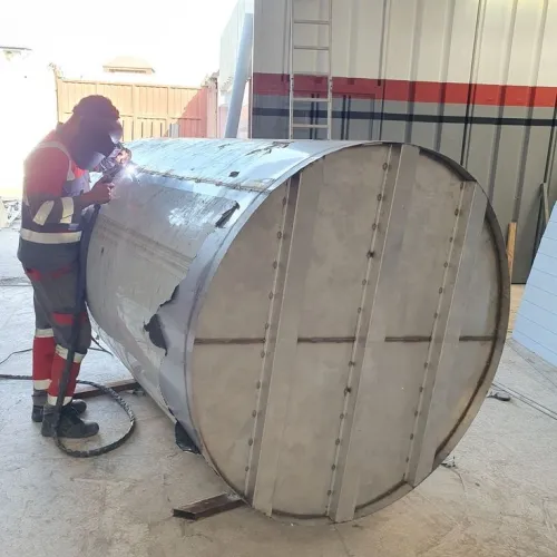Chaoudier vapeur plomberie industrielle