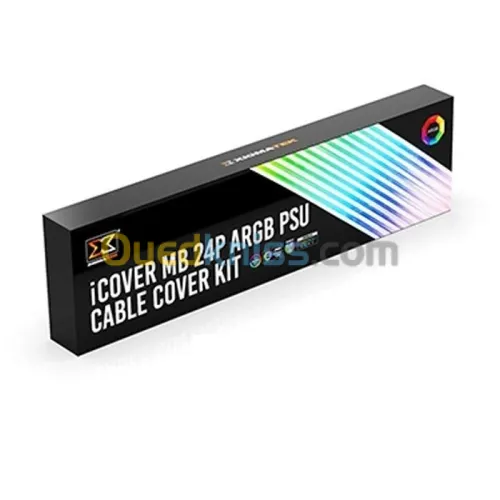 XIGMATEK iCOVER MB 24P ARGB PSU CABLE COVERT KIT