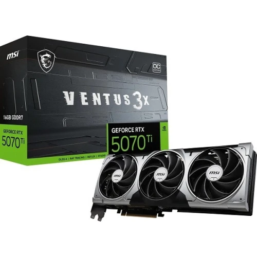 RTX 5070TI MSI VENTUS 3X 16GB GDDR7 OC