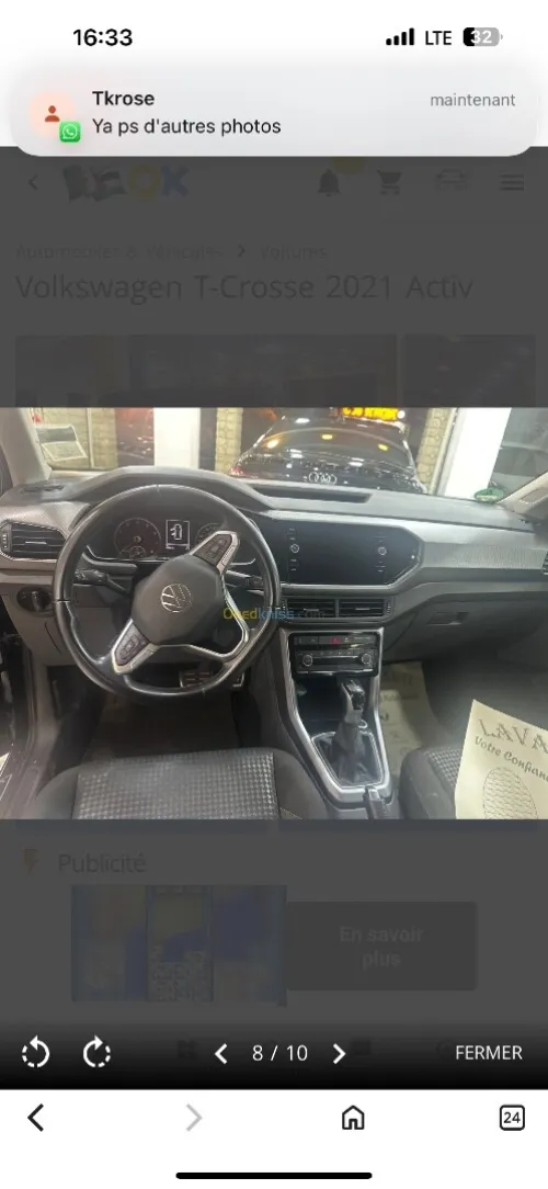Volkswagen T crosse 2021 Active