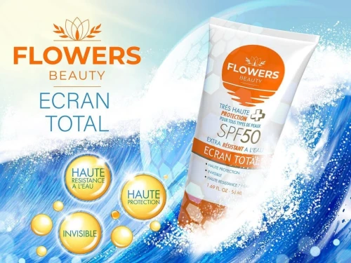   Flowers Beauty متوفر بالجملة من العلامة التجارية Écran total. Original