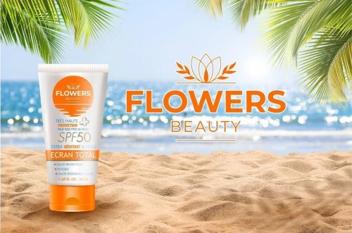   Flowers Beauty متوفر بالجملة من العلامة التجارية Écran total. Original