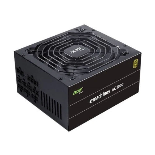 Alimentation Acer Gadget 1000W 80 Plus Gold Full Modulaire Ac1000 Black