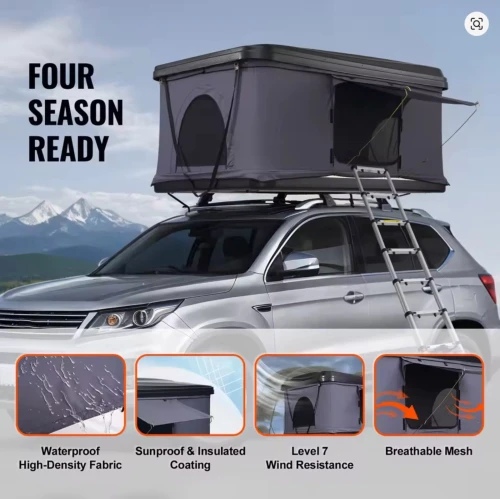 Tente de toit SUV - capacité 2-3 personnes - ultra résistante
