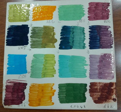 Couleur céramique 