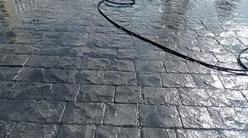 Béton imprimé luxe