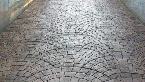 Béton imprimé luxe