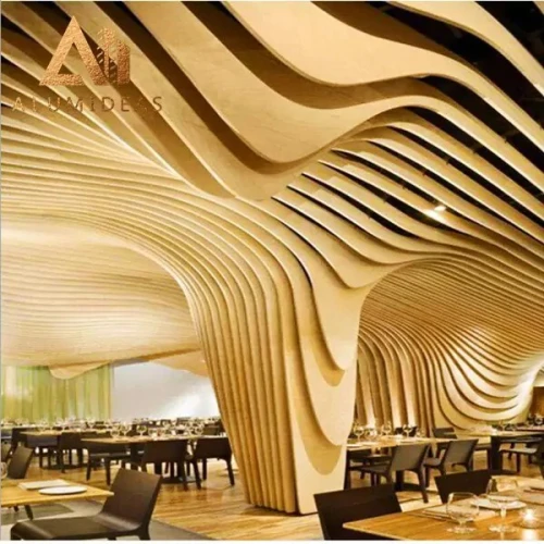 Faux plafond 3D