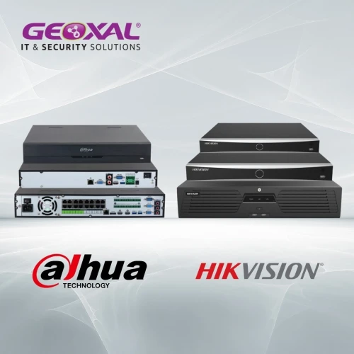 NVR Dahua & Hikvision - (4, 8, 16, 32, 64, 128 CH)
