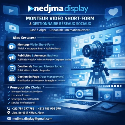 Agence Créative Digitale | Montage Vidéo & Marketing Réseaux Sociaux