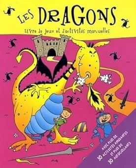 Livre de jeux et activités manuelles.