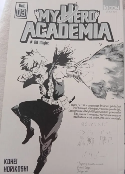 My hero académia tome 3 4 5