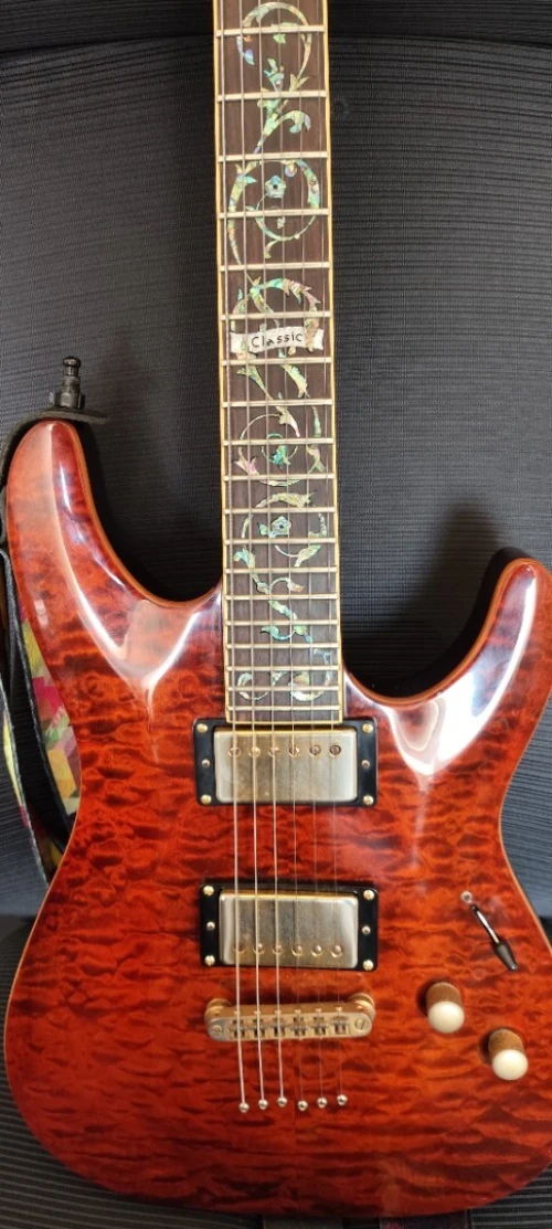 Schecter C1 Classic Antique Amber