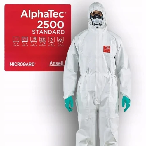 Combinaison de protection Ansell alphatec 2500 et 2000 , Tenue de travaille