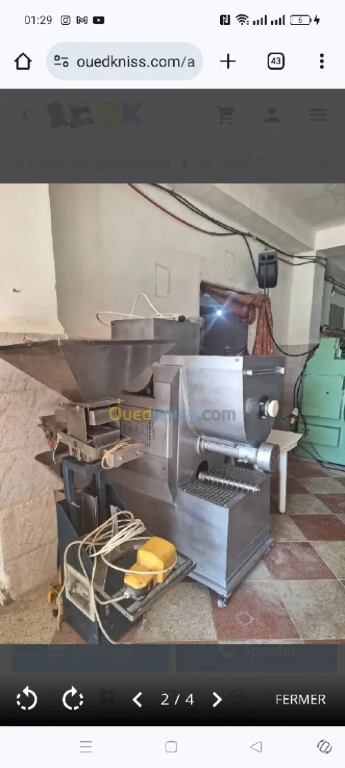 Machine a pâtes rechta, qtayef, trida