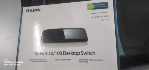 Switch D-Lknk 16 ports.