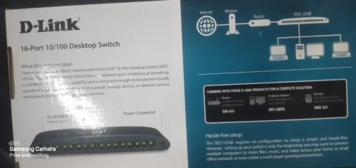 Switch D-Lknk 16 ports.